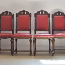 Stare krzesła neorenesansowe 