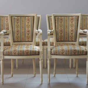 Krzesła Ludwik XVI. Komplet. Sprzedane