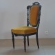 Czarne krzesło Napoleon