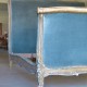 Łóżko Ludwik XV shabby chic vintage